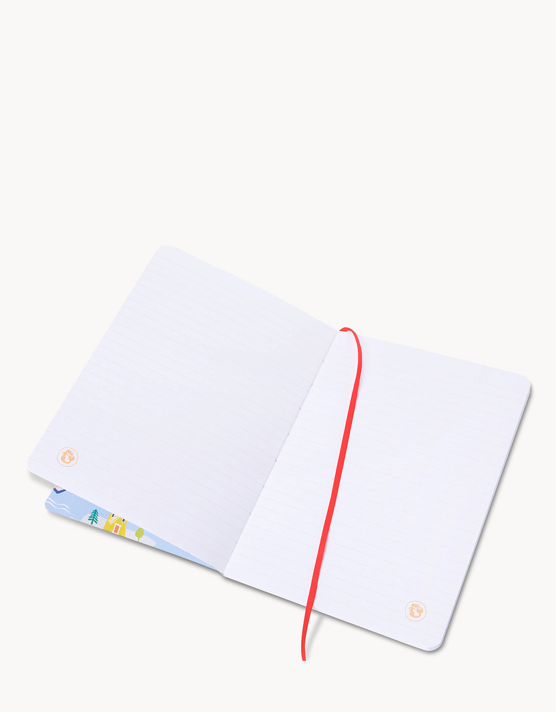 Ruled Notebook The Hamptons 5x7