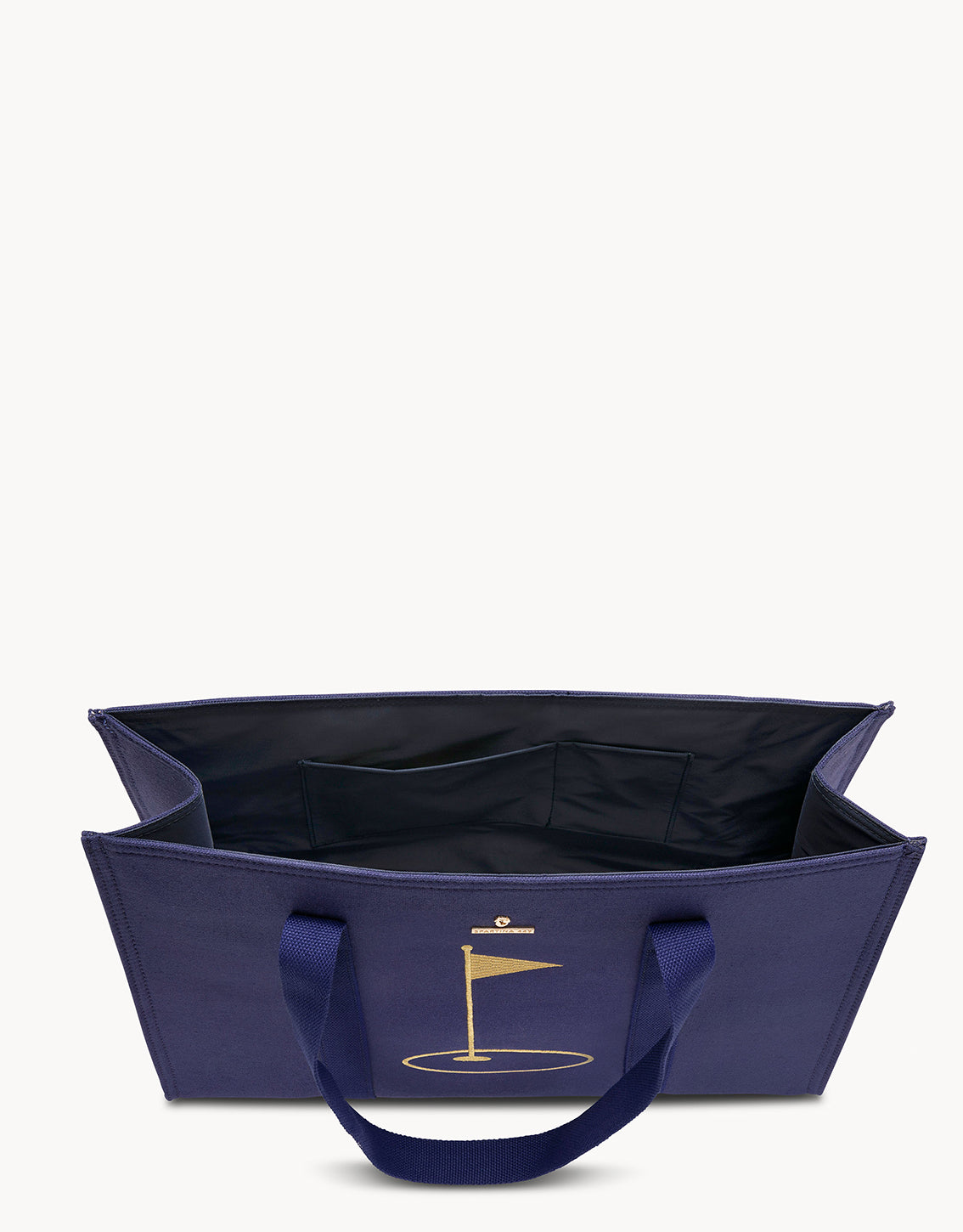 Navy Carry All Tote Flagstick On Green