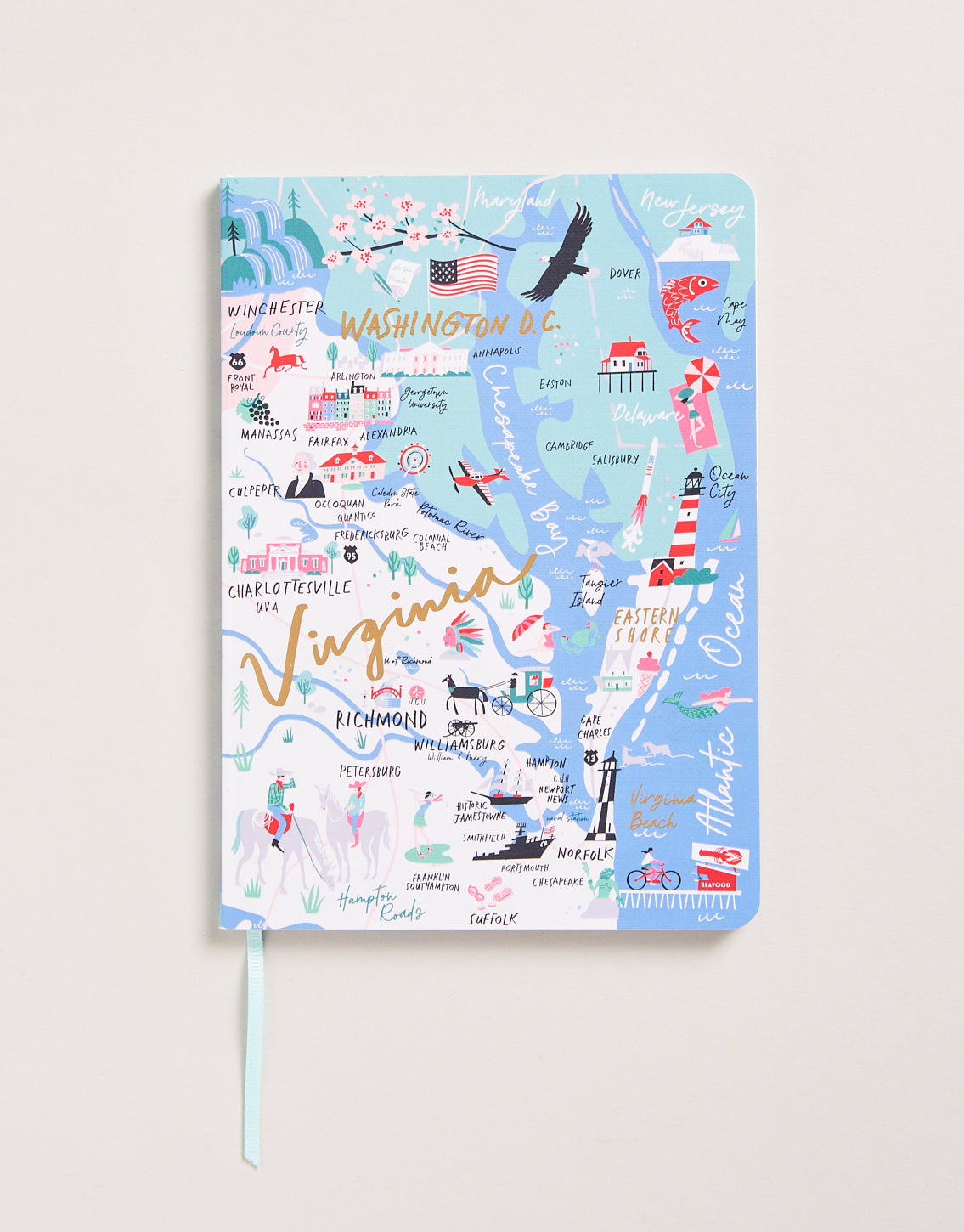 Virginia Ruled Notebook 5x7