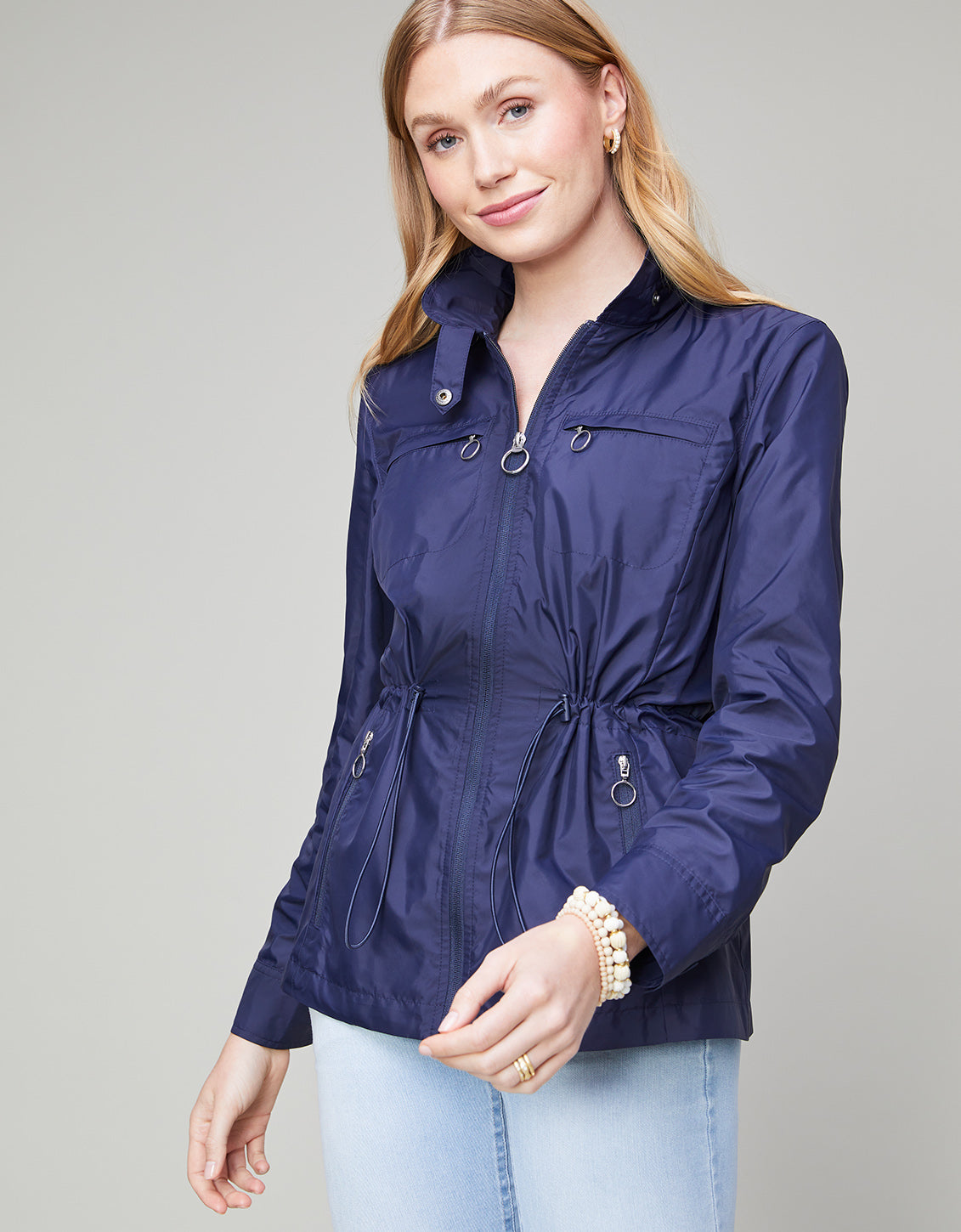 Quincy Windbreaker Navy