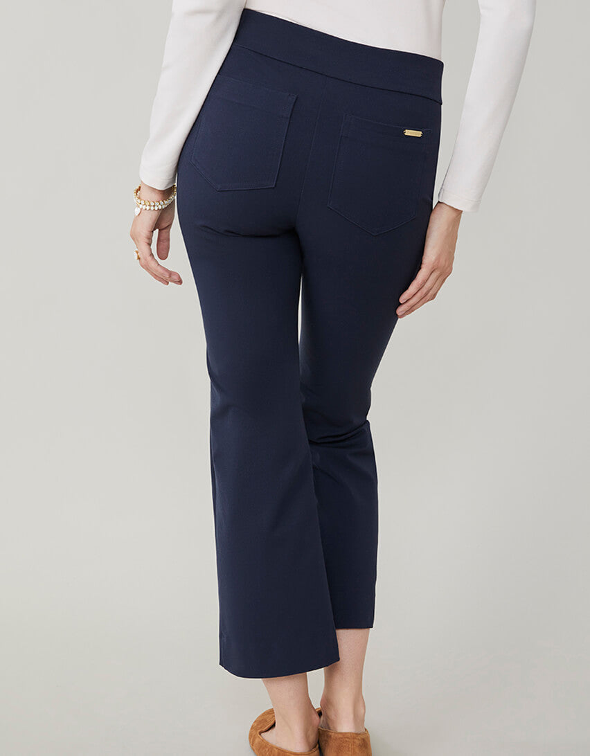 Maren Kick Flare Pant Slate Blue