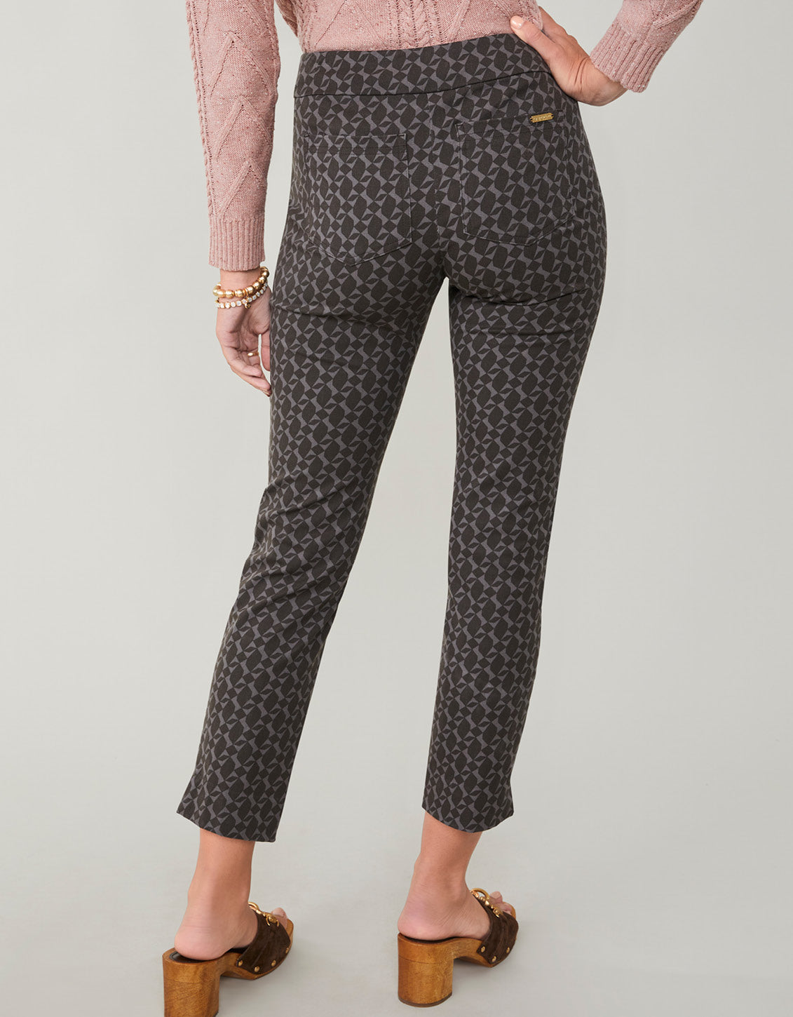 Maren Pull-On Pant Maritime Forest Geo