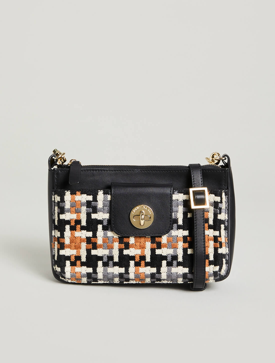 Ruth Phone Crossbody Harbor River Plaid