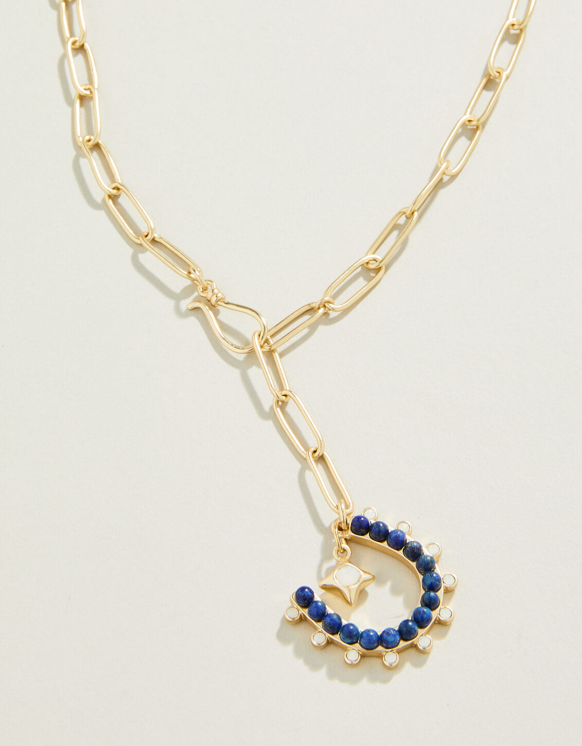 Feeling Lucky Necklace 20" Blue