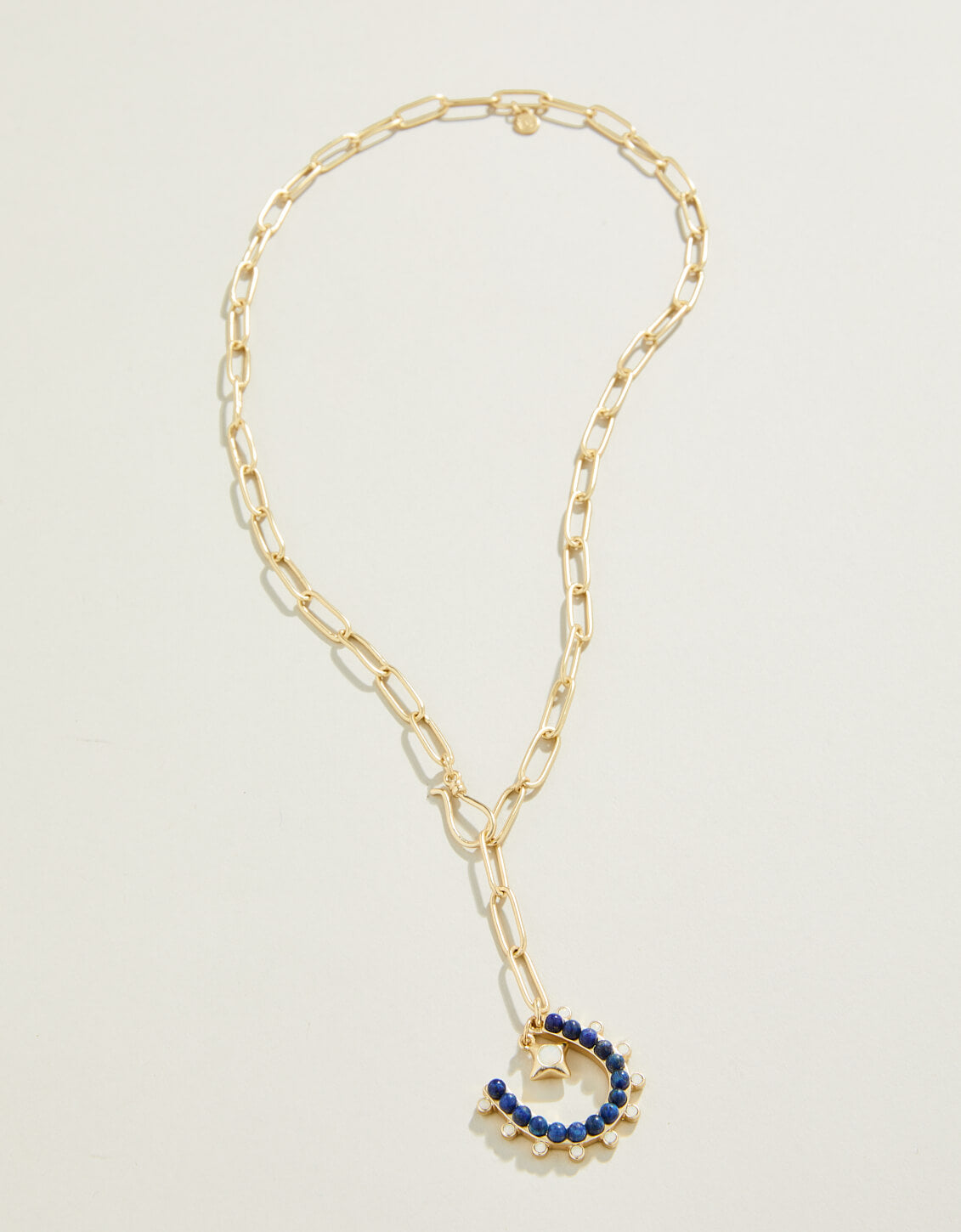 Feeling Lucky Necklace 20" Blue