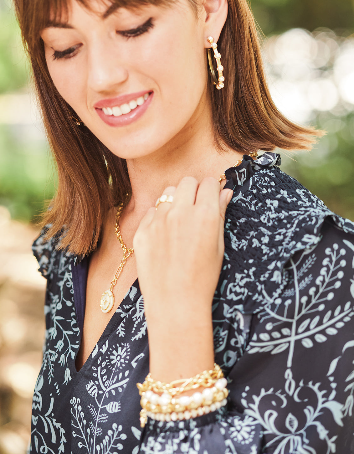 Stand Out Hoop Earrings