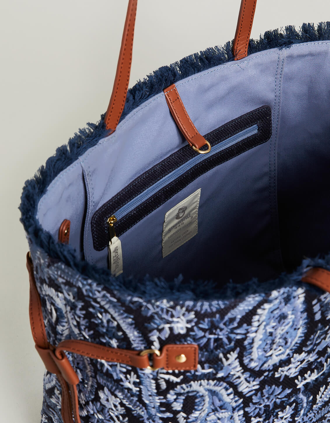 Jetsetter Tote Marsh Boardwalk Paisley