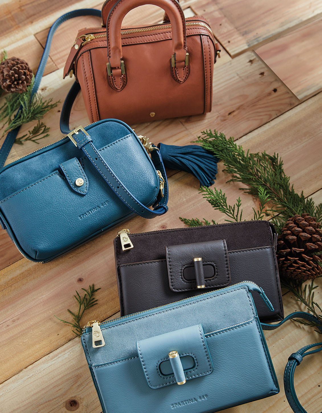 Siren Meryl Phone Crossbody Twilight Teal