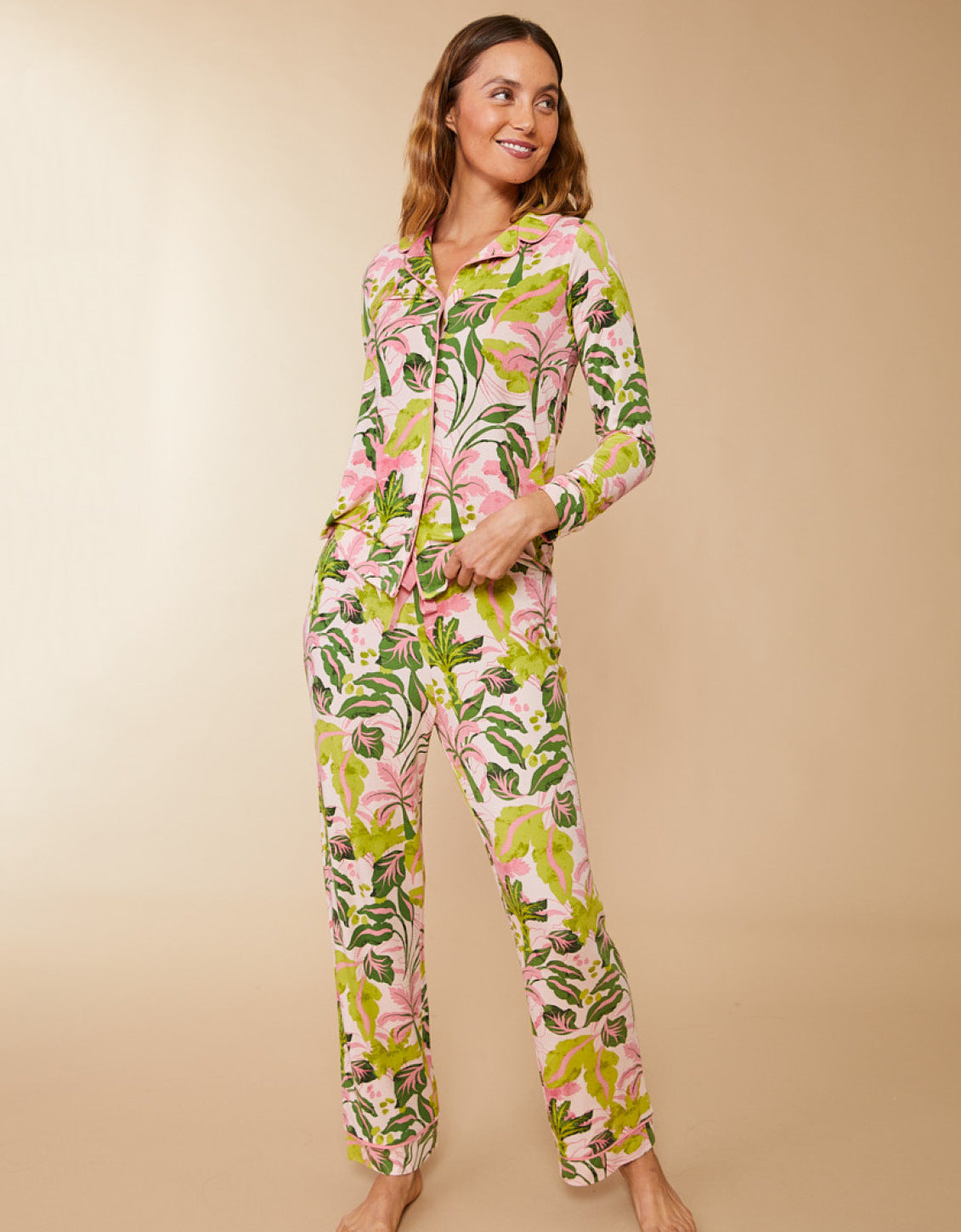 Pajama Top Palm Paradise