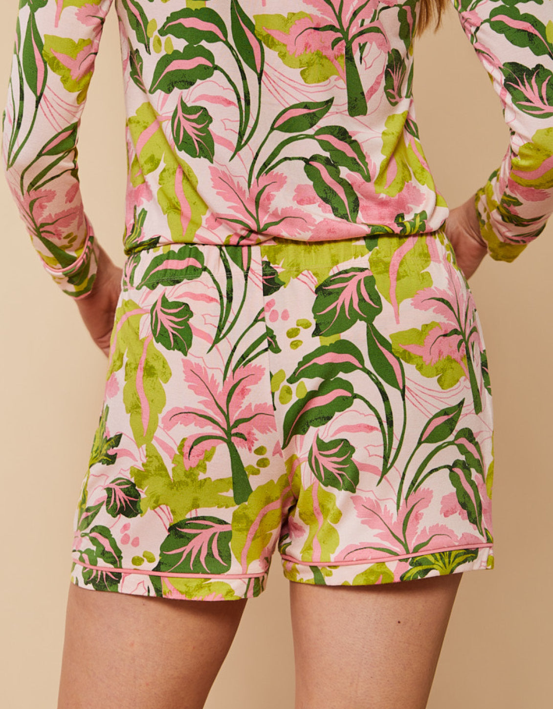 Pajama Short Palm Paradise