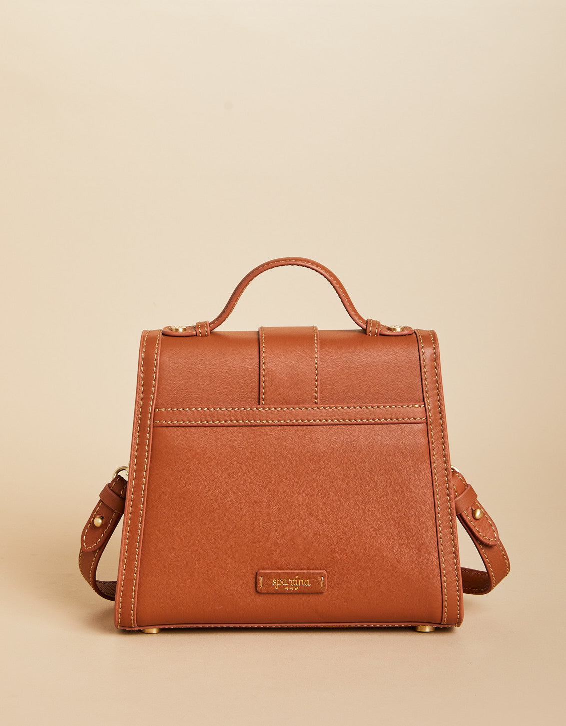Siren Sara Satchel Crossbody Chestnut