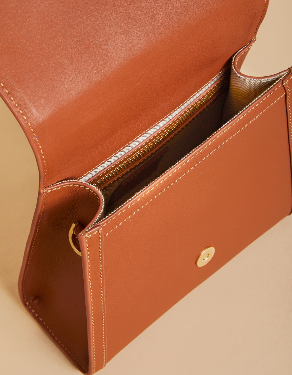 Siren Sara Satchel Crossbody Chestnut