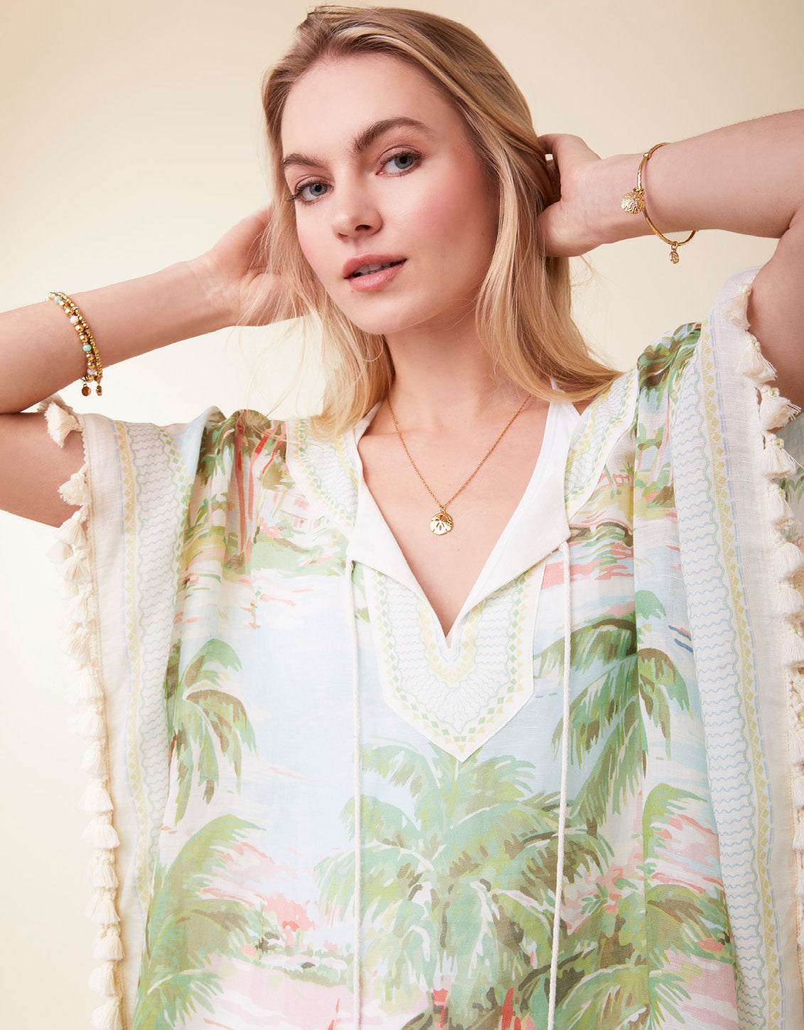 Beach Kaftan Coastal Dreams