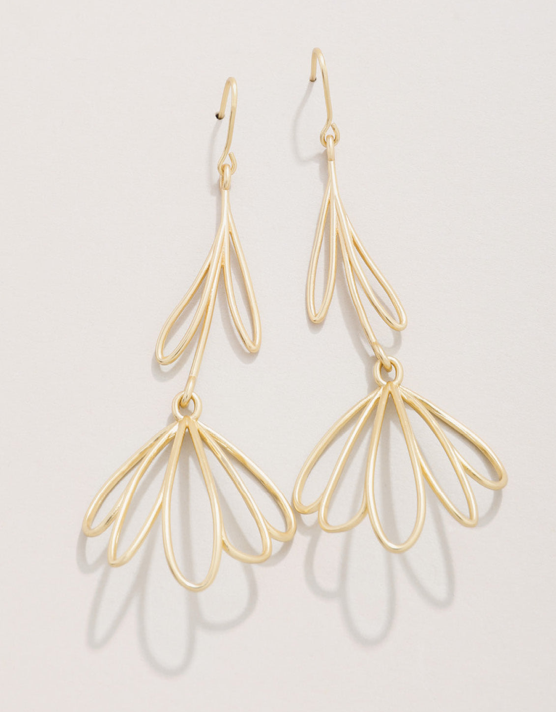 Dippy Daisy Earrings Gold
