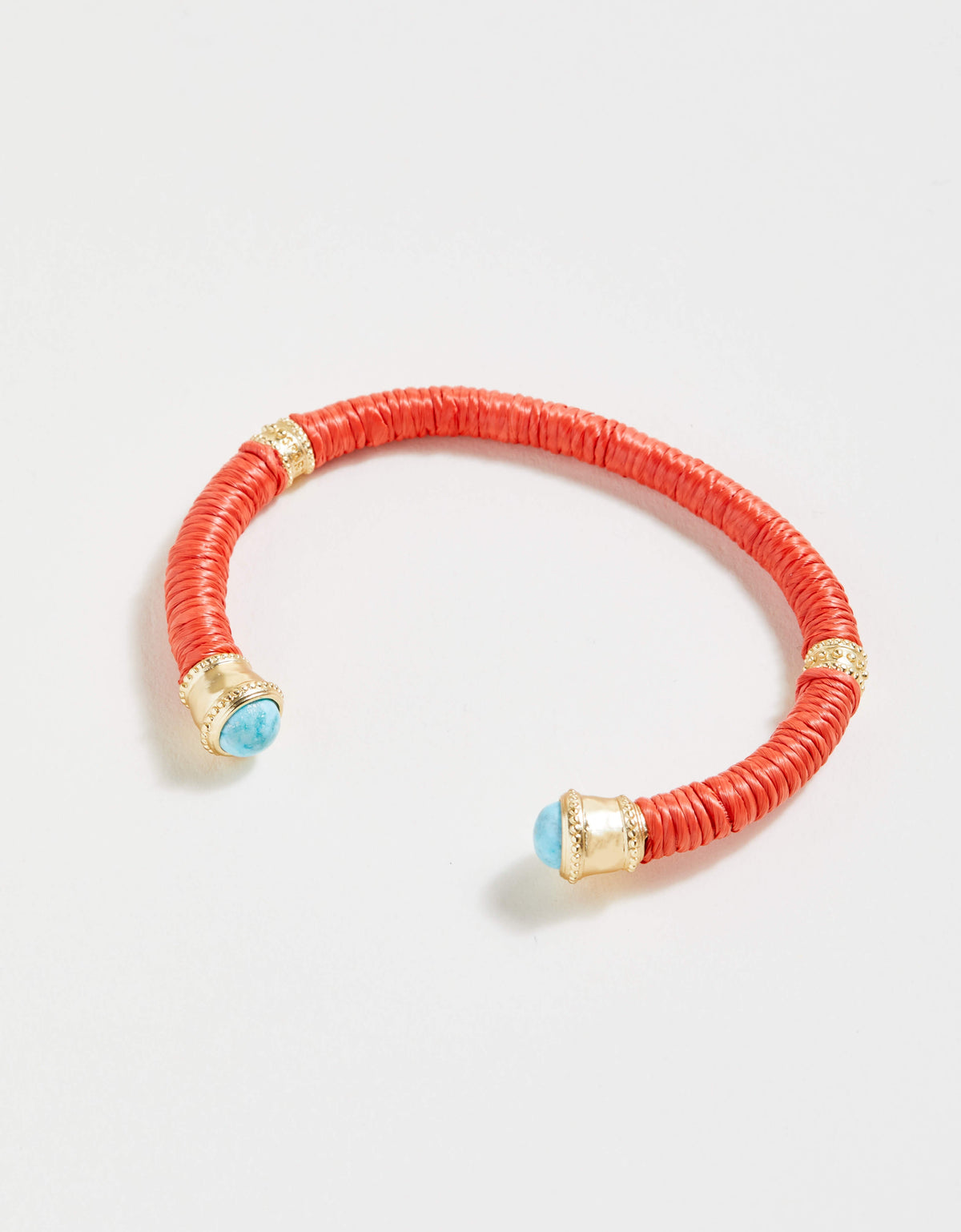 Straw Cuff Red