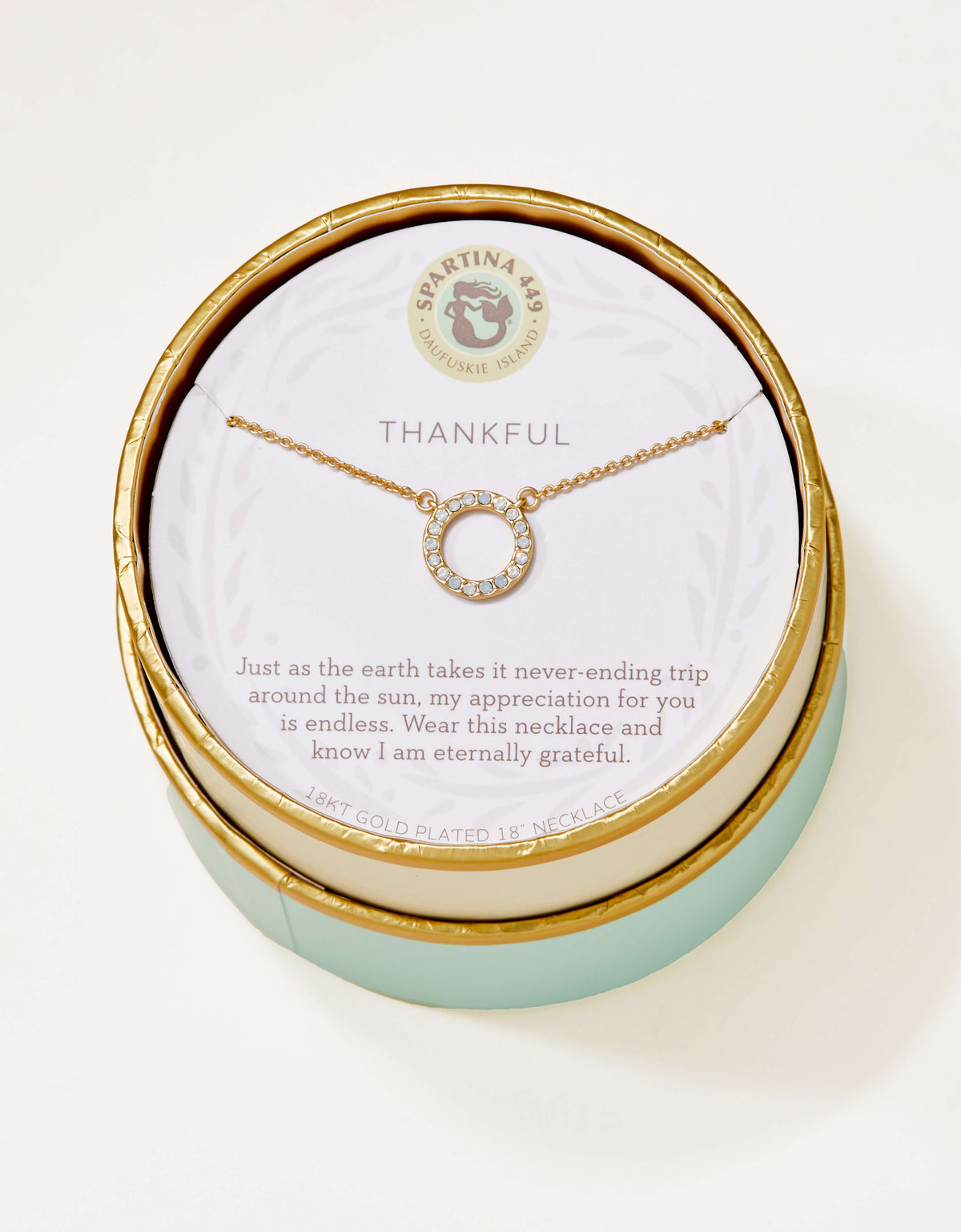 SLV Necklace 18" Thankful/Ring