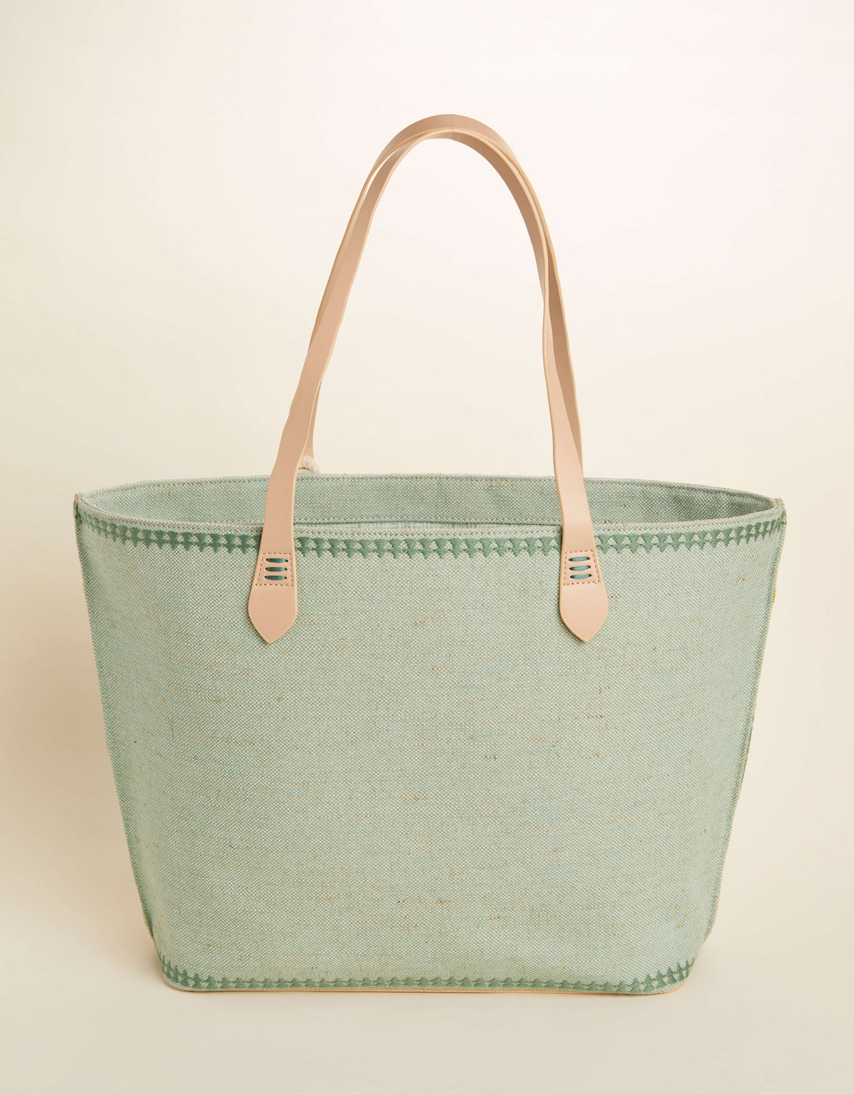 Fiesta Tote Richmond Hill Sea Foam Palms