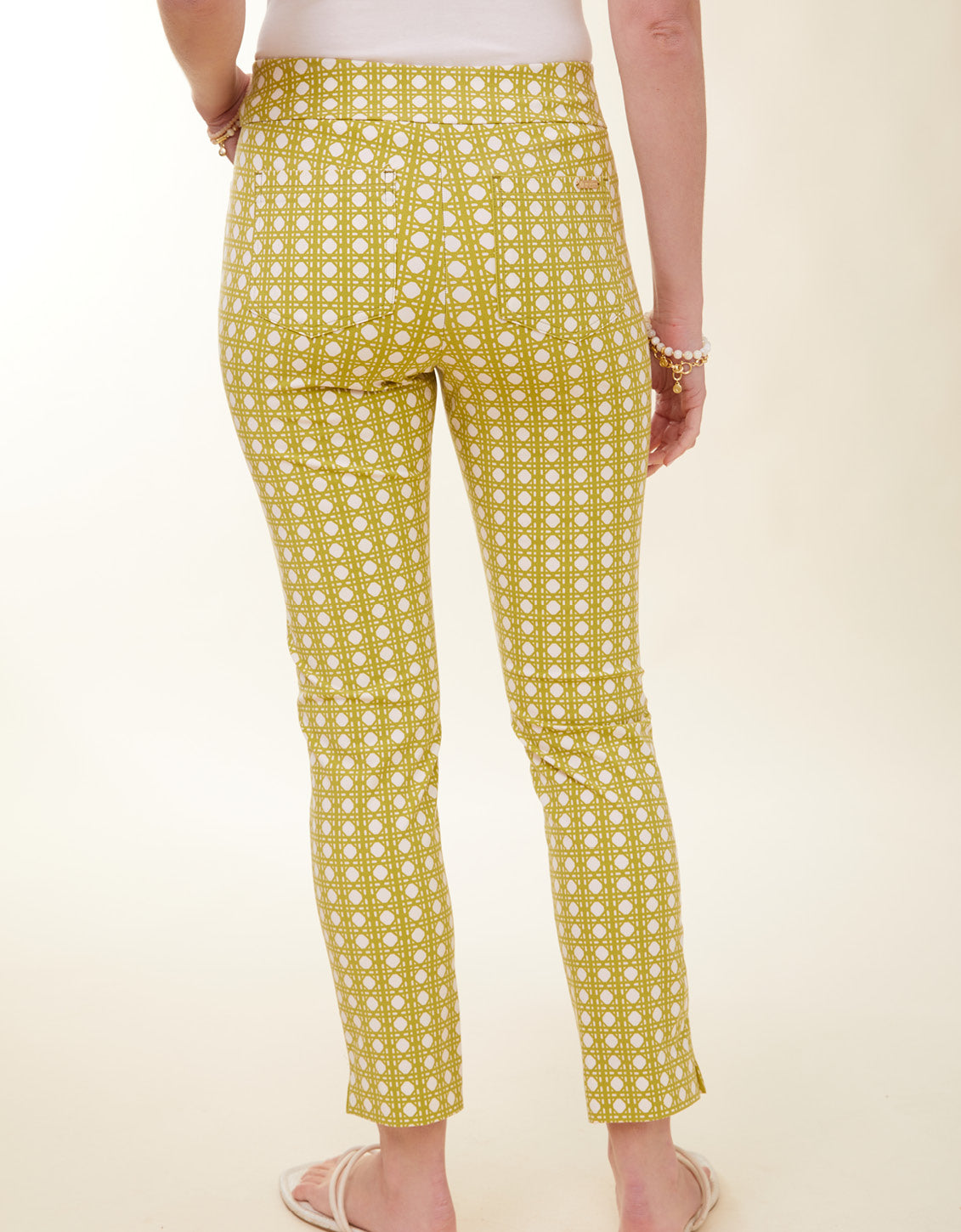 Maren Pull-On Pant Enclave Cane Moss