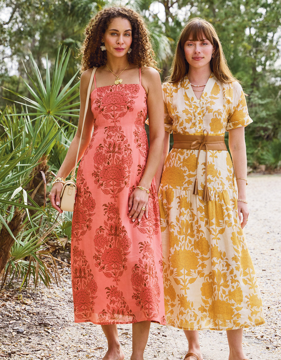 Rosie Midi Dress McAllister Boho Pink