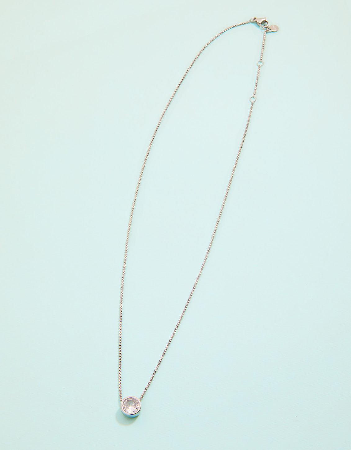 Lighthouse Necklace Cubic Zirconia 18''