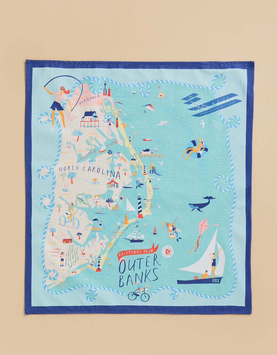 The Outer Banks Dish Towel