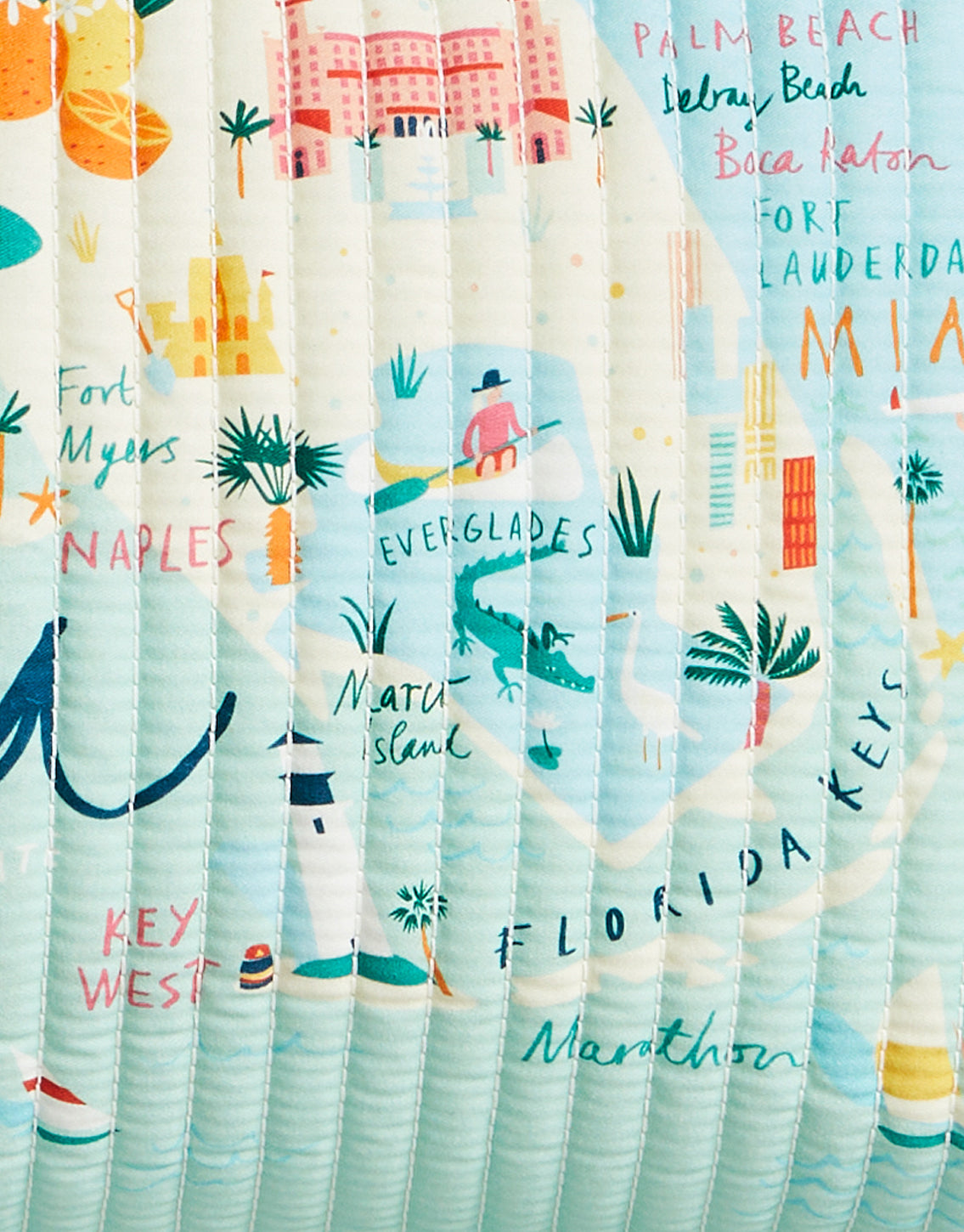 Florida Quilted Duffle