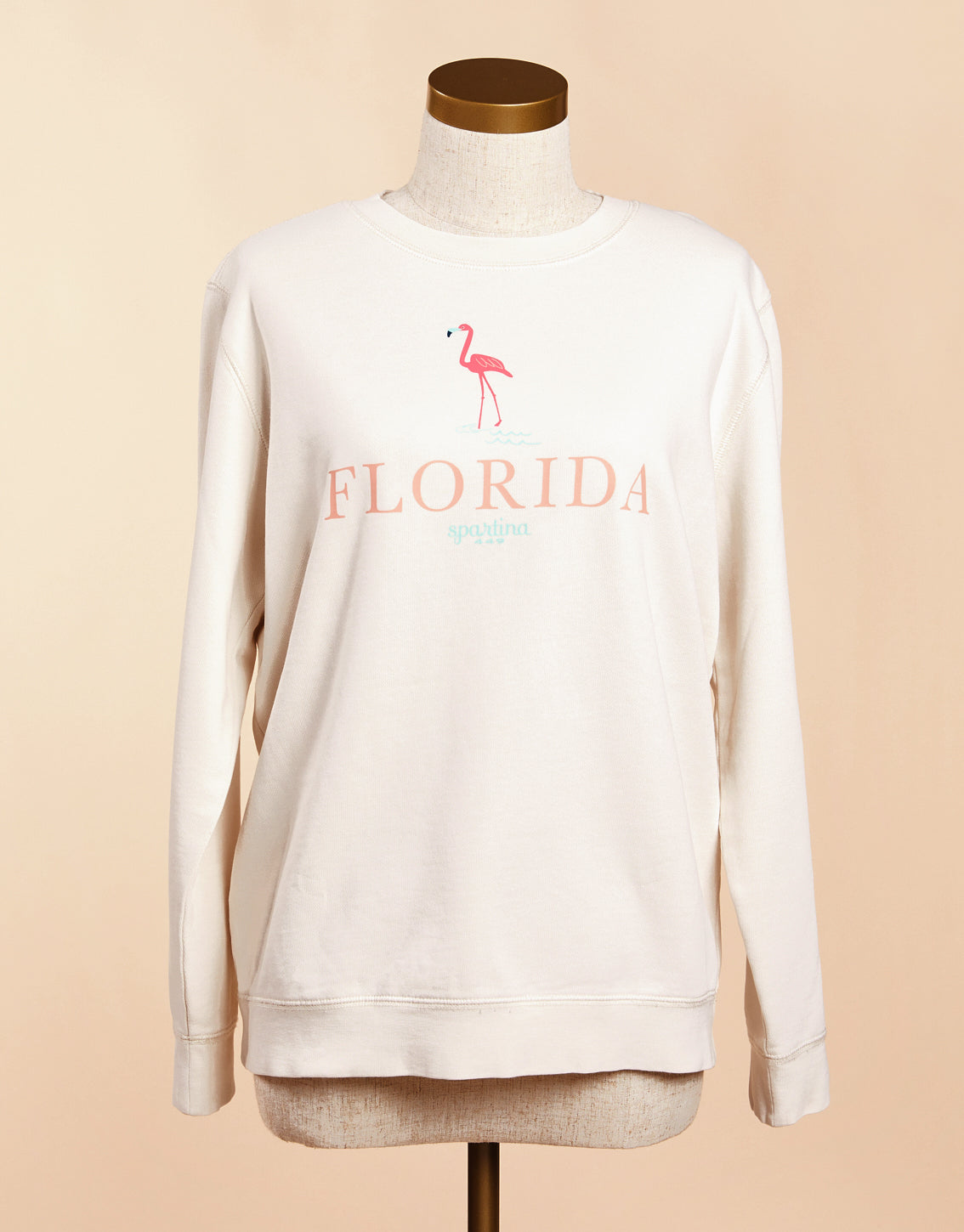Florida Pullover Pearl White Flamingo