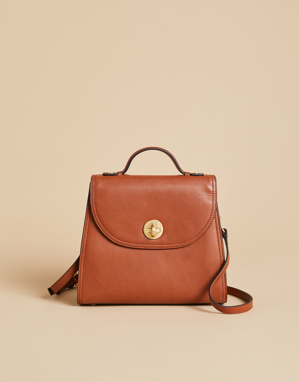 Saddle Brown Siren Vintage Satchel