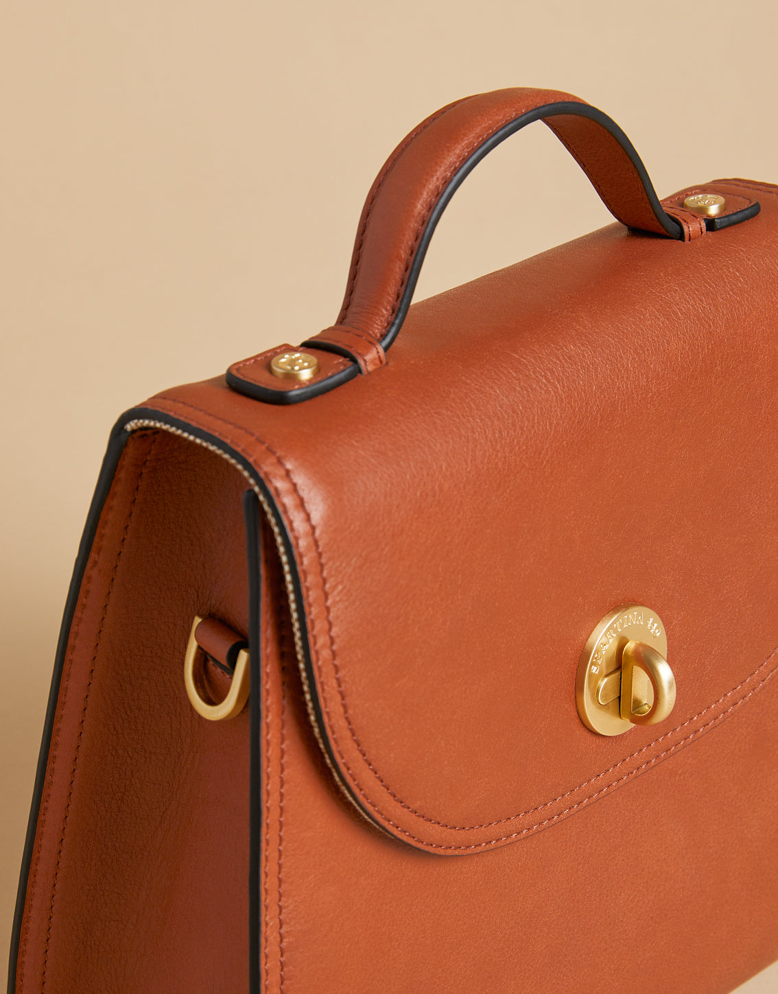 Saddle Brown Siren Vintage Satchel