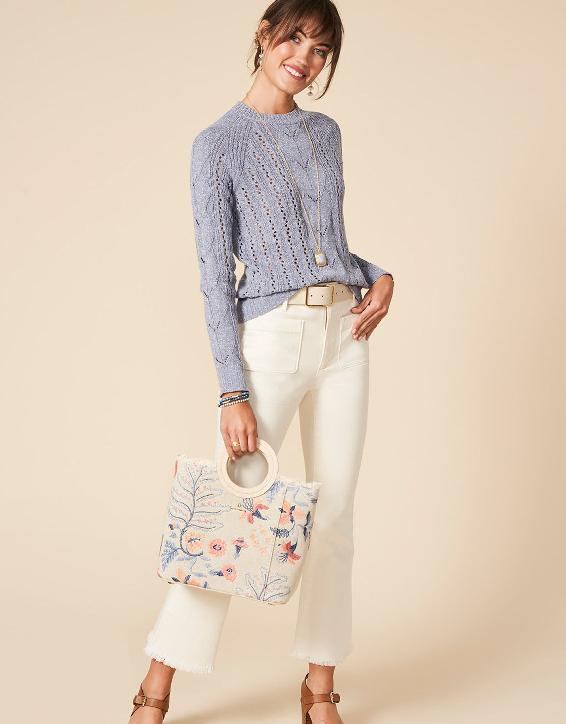Juliette High Rise Jean Buttercream