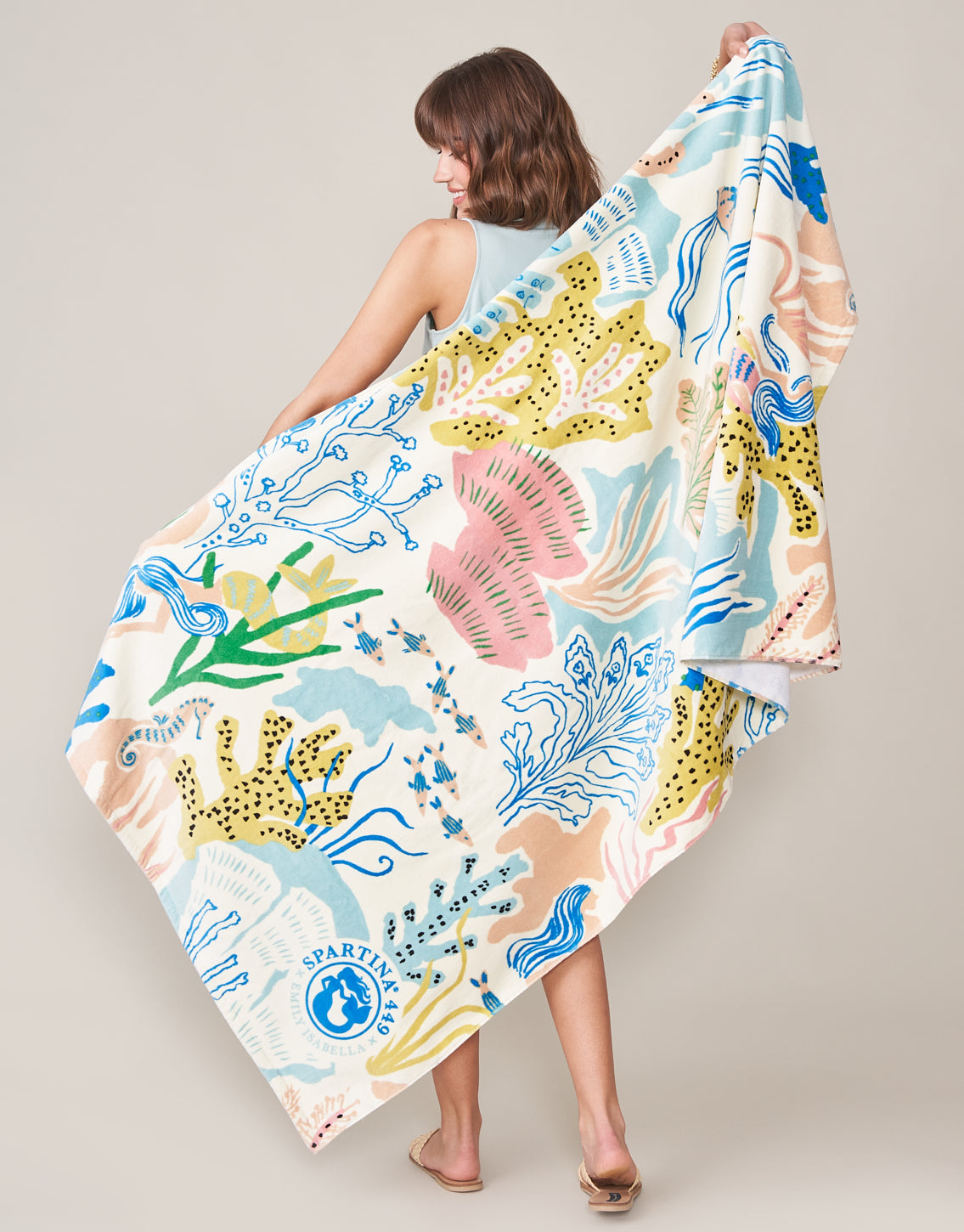 Beach Towel Mermaid Sea