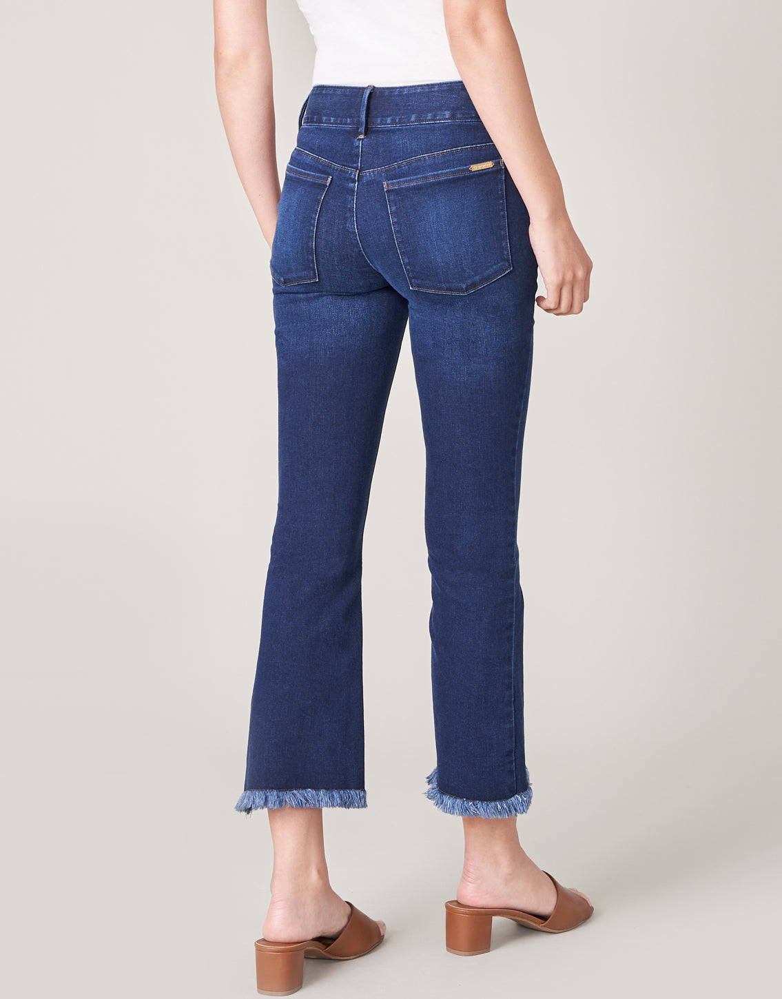 Juliette High Rise Jean Ocean Palm Wash