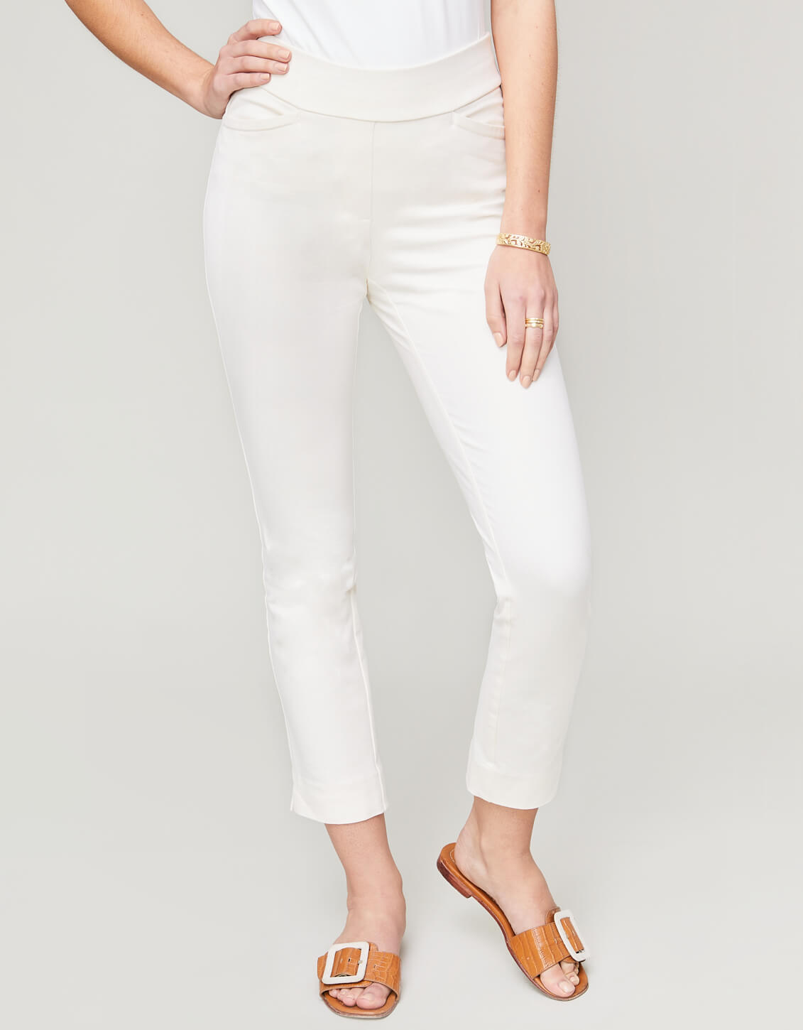 Maren Pull-On Pant Buttercream