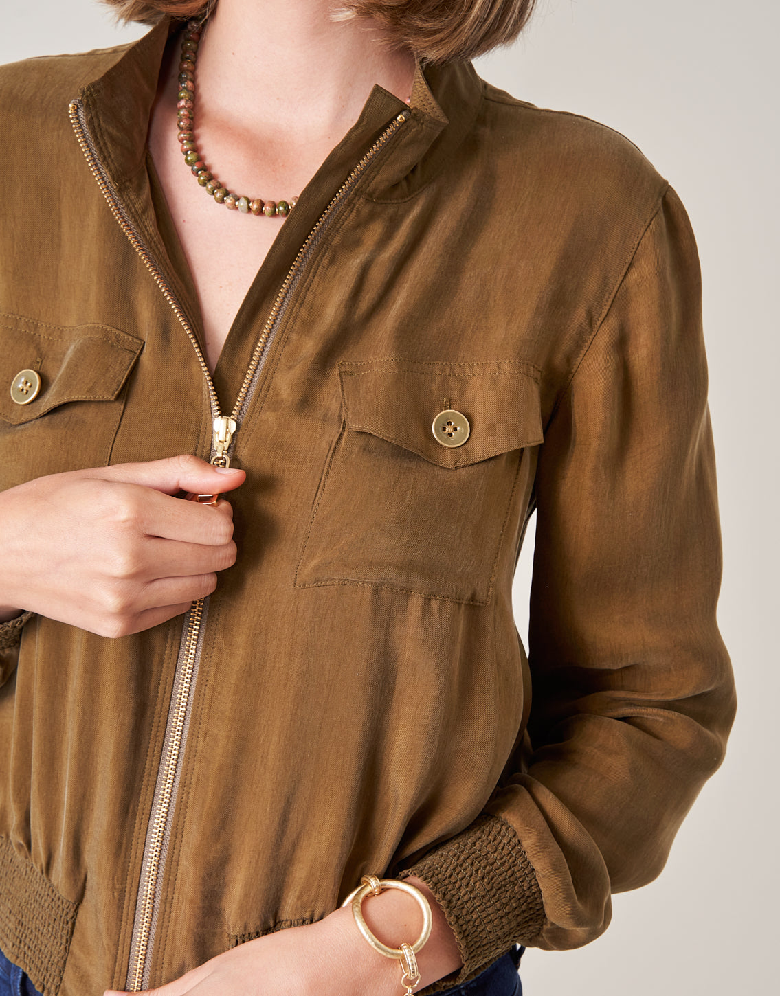 Charleigh Jacket Deep Olive