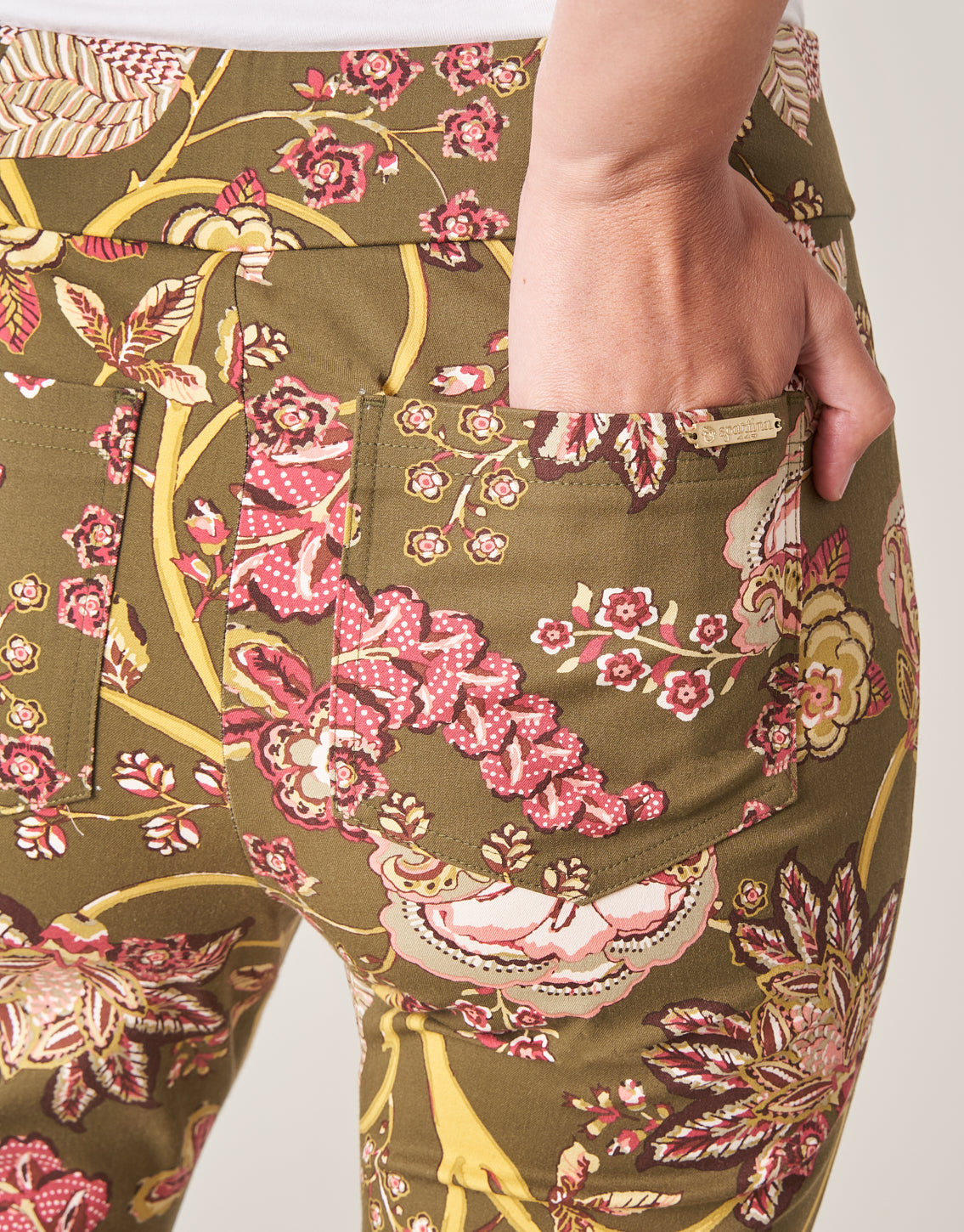 Maren Pull-On Pant Jones Hundred Olive