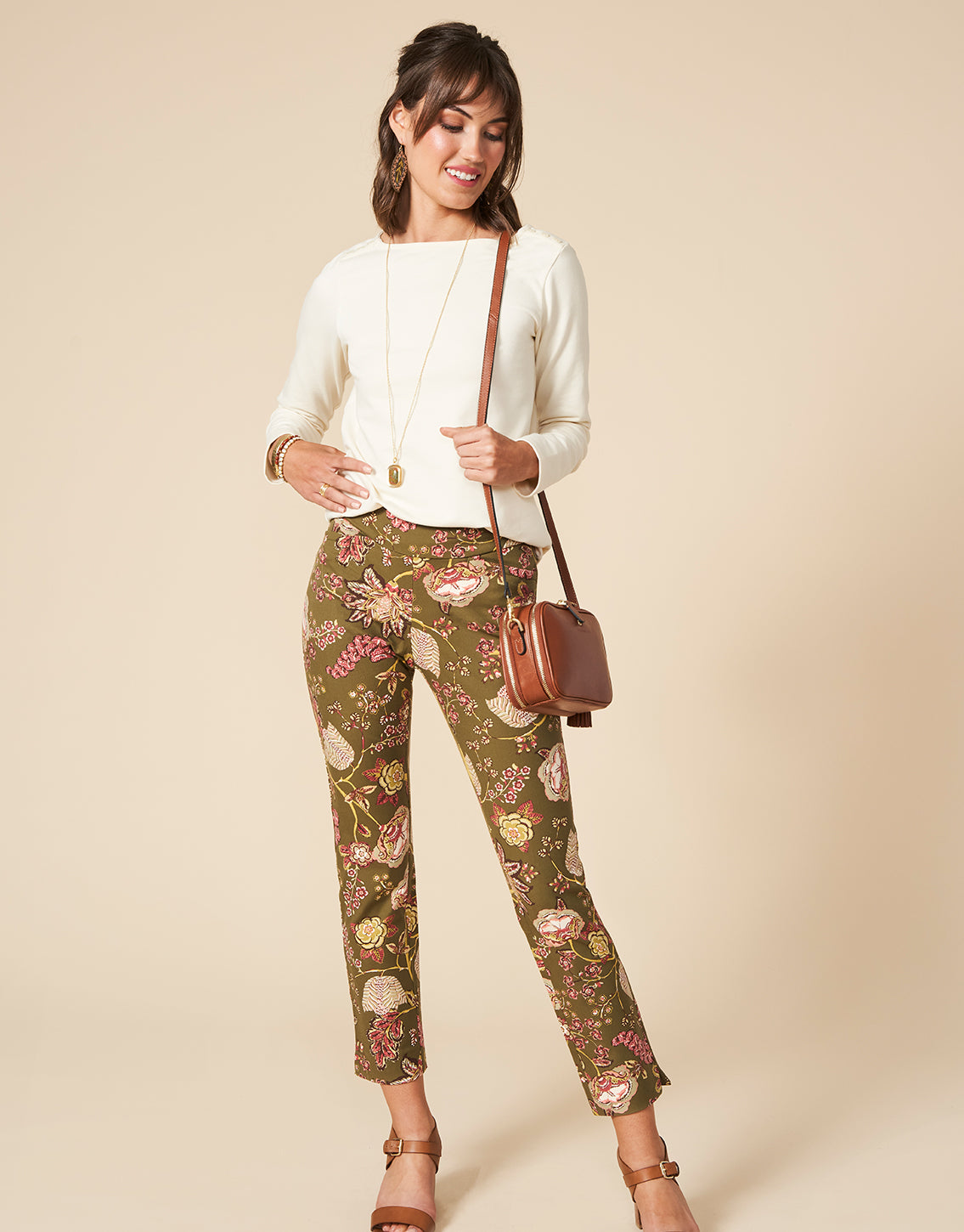 Maren Pull-On Pant Jones Hundred Olive