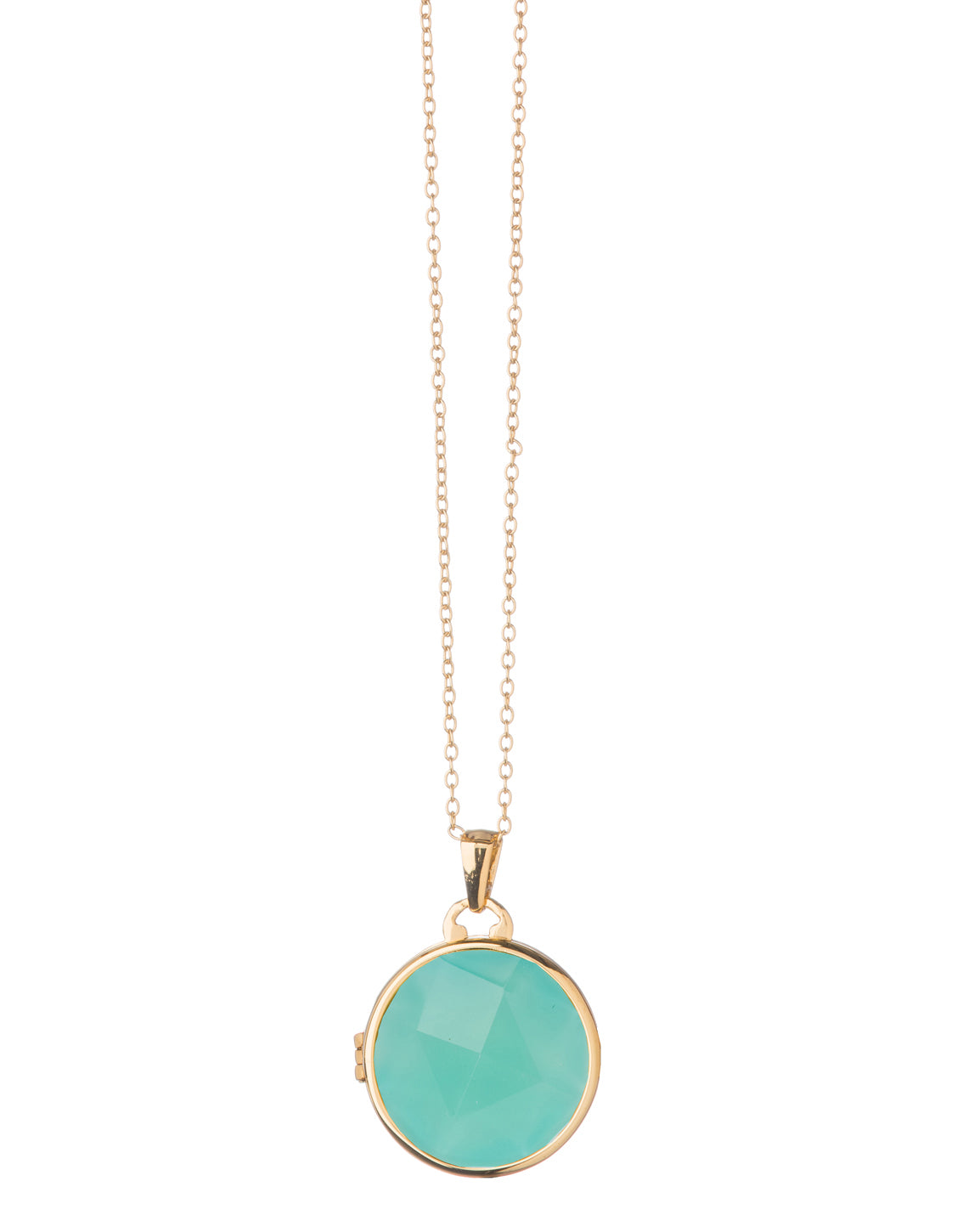 Classic Round Locket Necklace