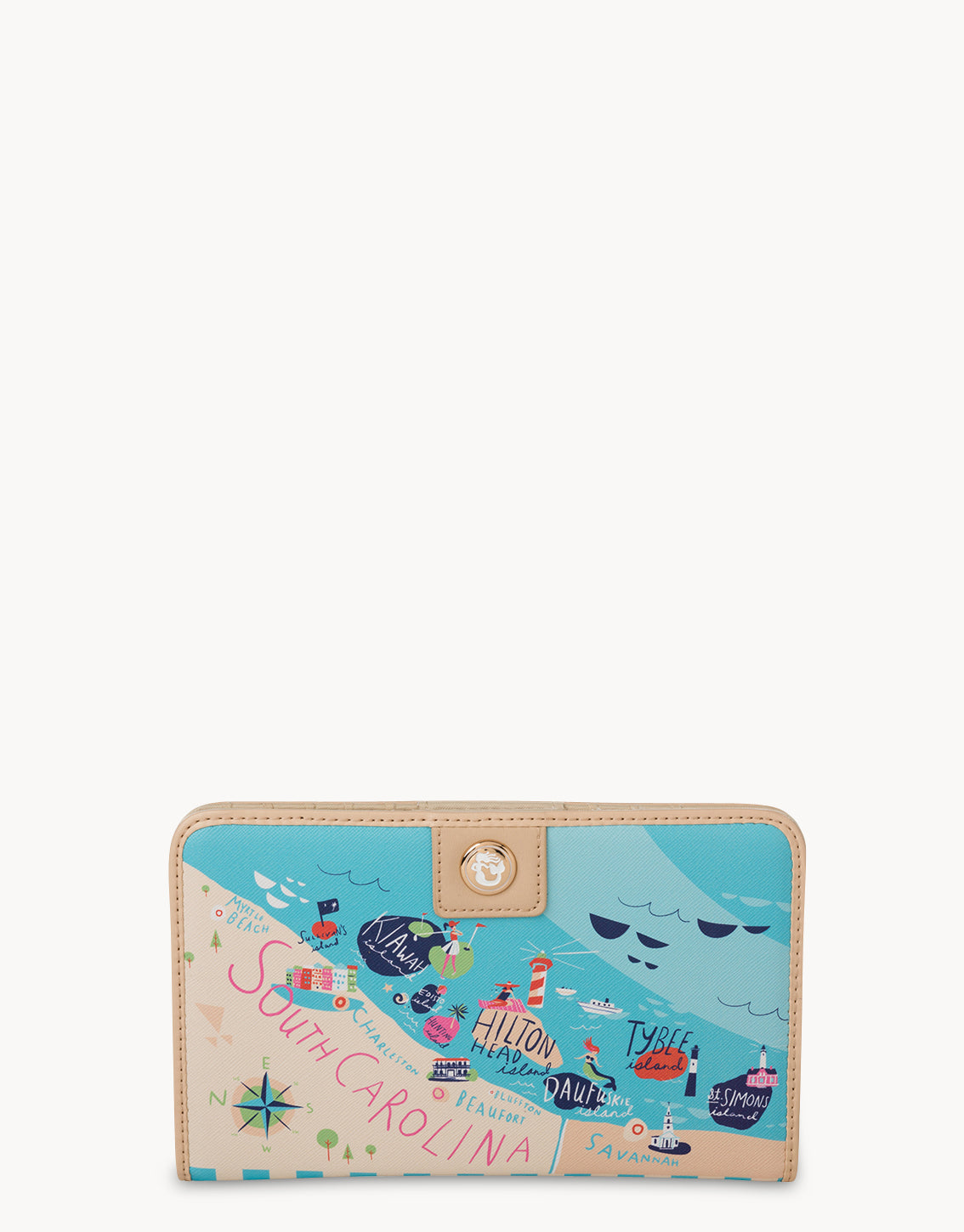 Sea Islands Snap Wallet