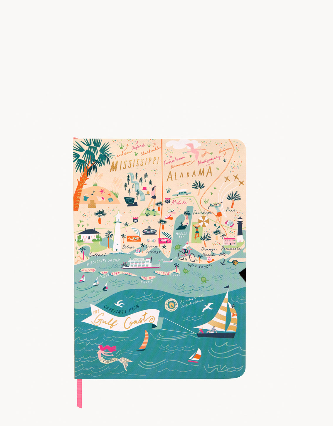 Gulf Coast Ruled Notebook
