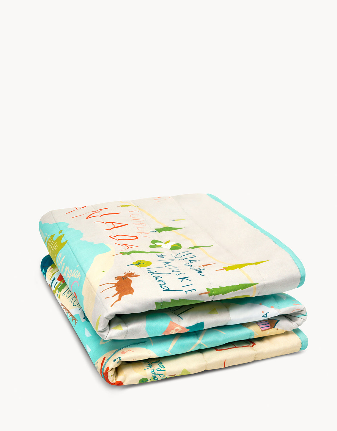 Great Lakes Quilted Throw