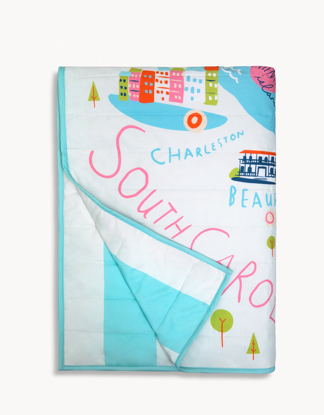 Sea Islands Cotton Quilted Throw