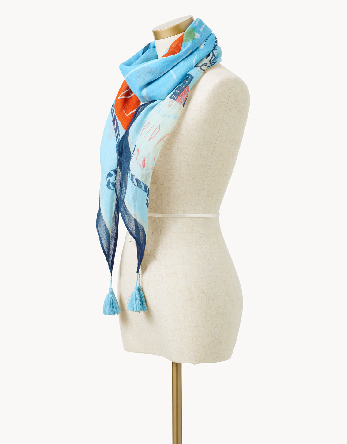 Sea Islands Square Scarf