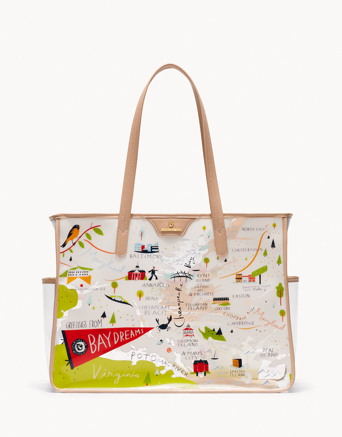 Clear Beach Tote Bay Dreams