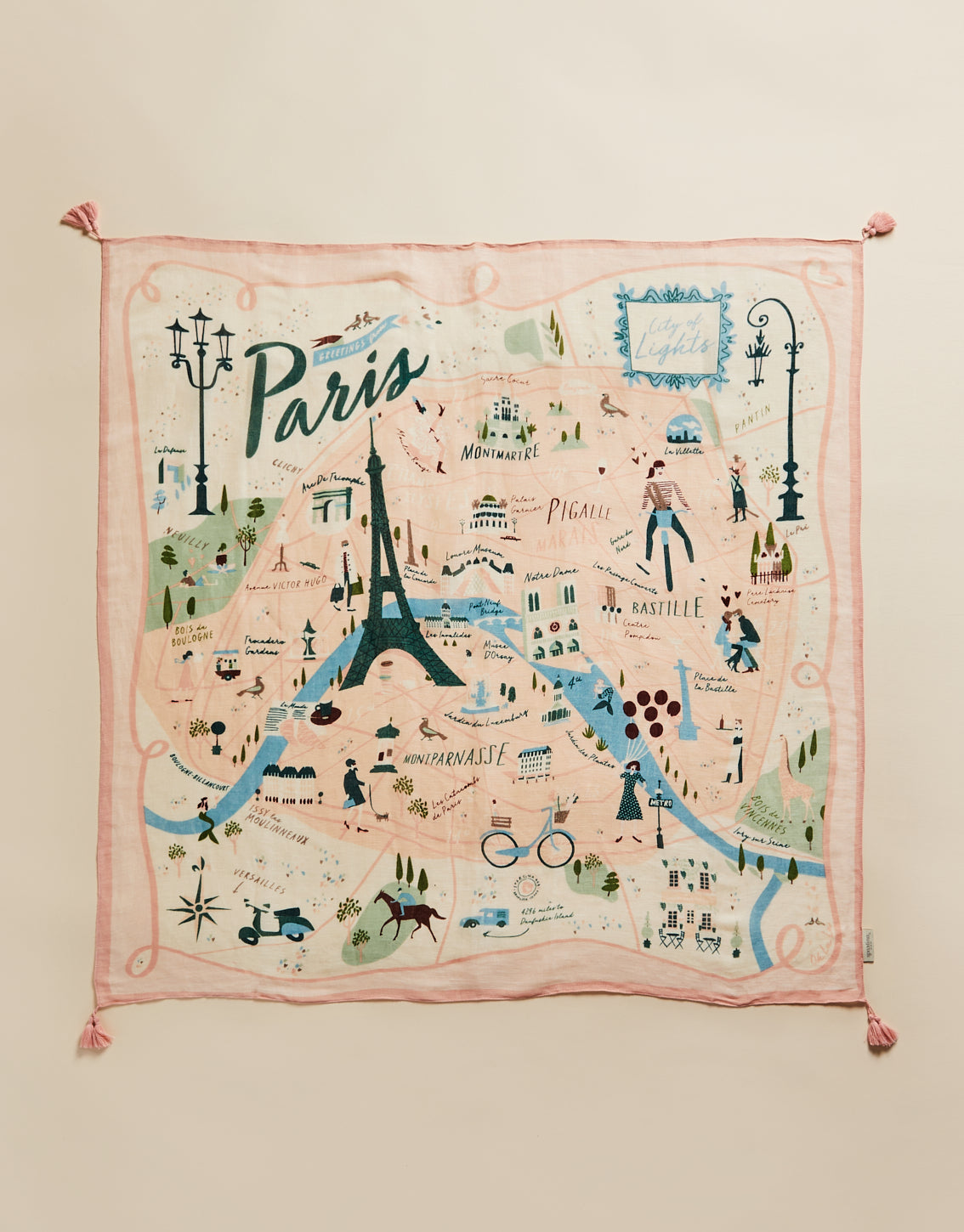 Paris Square Scarf