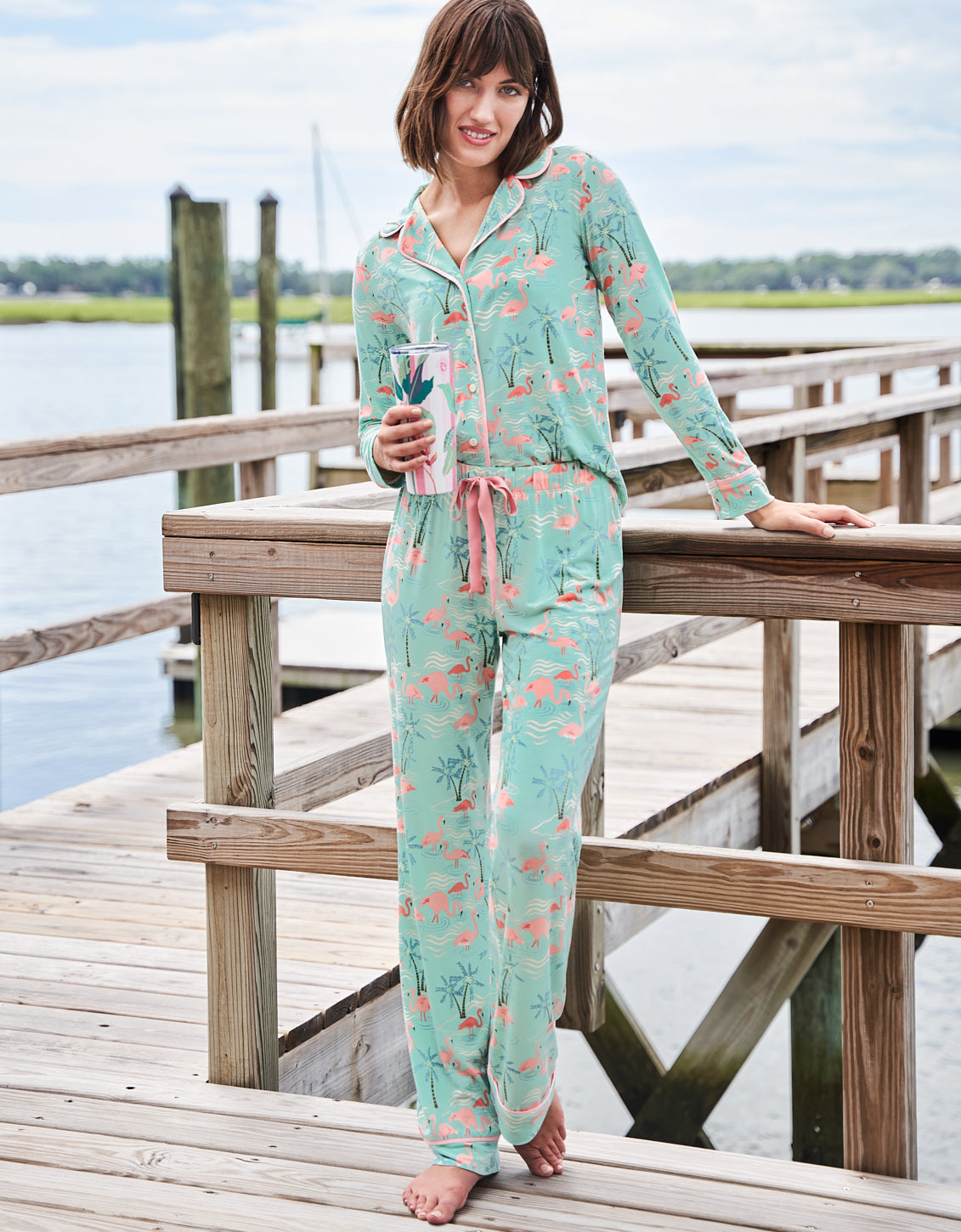 Pajama Pant Flamingos