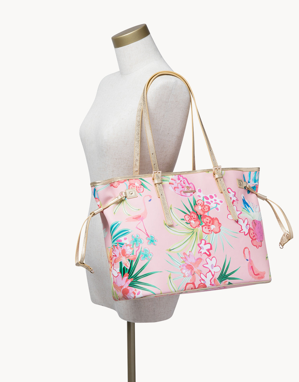 Retreat Jetsetter Tote Flamingo Floral