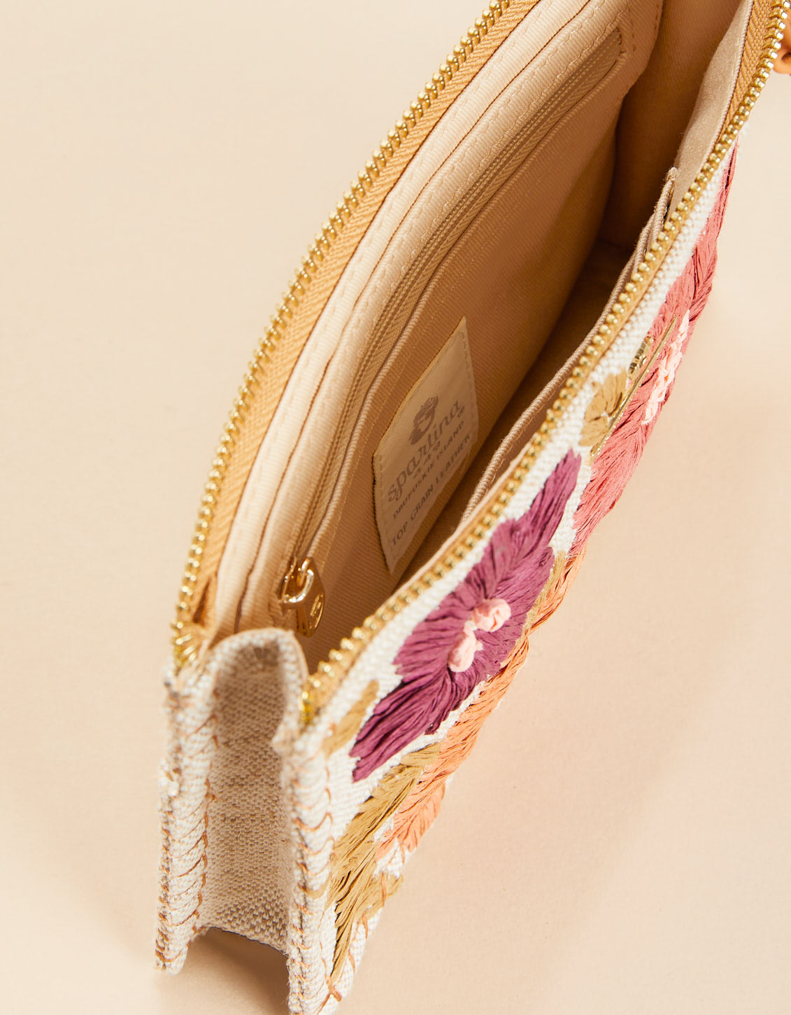 Sophie Raffia Wristlet Multi