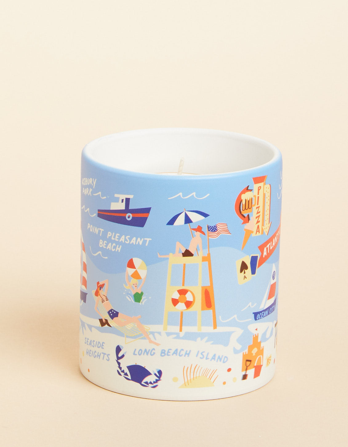 Greetings From Candle 12oz. Down The Shore/Atlantic Breeze