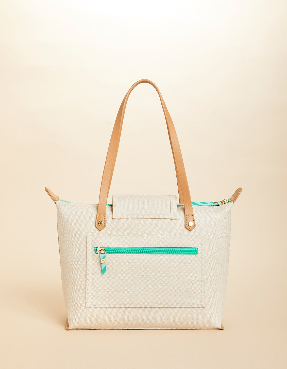 Armada Zip Travel Tote Flax