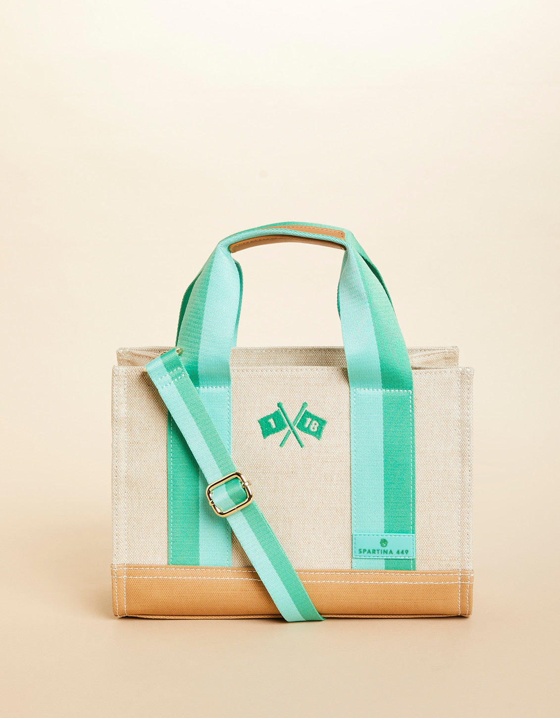 Armada Golf Crossbody Tote Flax